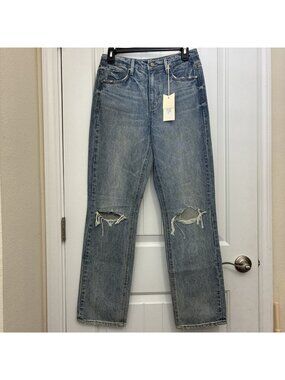 Unpublished Jeans WILLA High Rise Vintage Mom Fit 29” x 30” Rise Is 11”